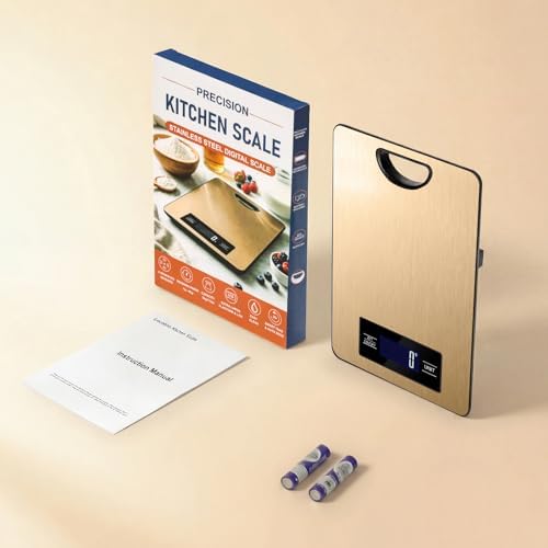 Food Scale, Digital Kitchen Scale with Hanging Loop, 11lb Baking Scale