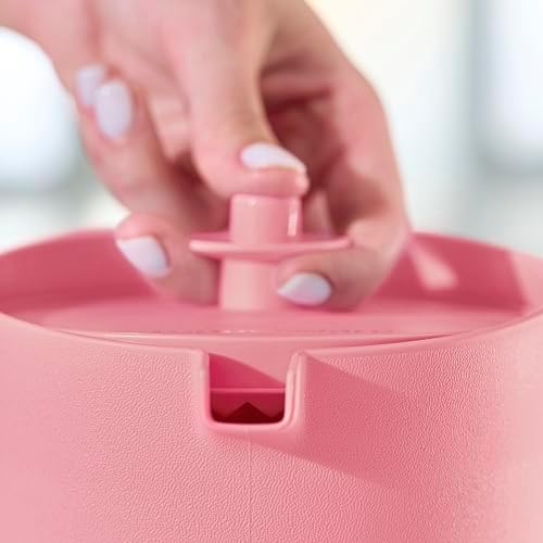Tupperware Heritage Pink Pitcher (1 Pitcher + 1 Lid) - 1 Gallon