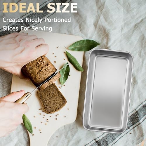 TeamFar Loaf Pan, 9¼" x 5" Bread Loaf Pan