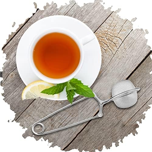 Yinder Snap Ball Tea Infuser Stainless Steel, Silver
