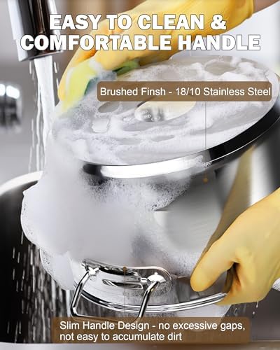 Cooks Standard Professional 24 Quart Stainless Steel Stock Pot