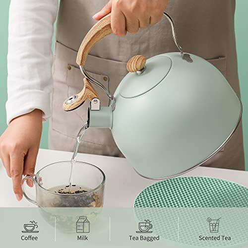 LONFFERY Tea Kettle for Stove Top