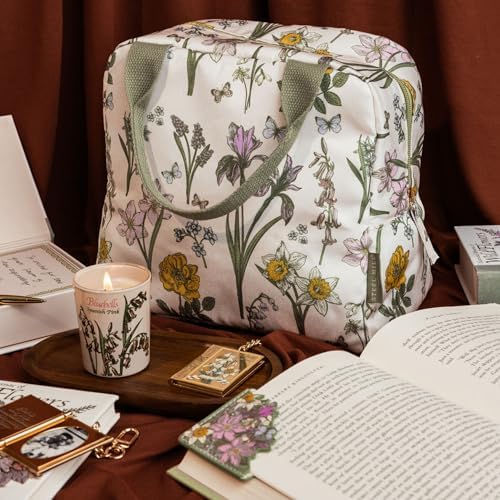 Steel Mill & Co. Insulated Lunch Tote Bag for Women, Wildflowers