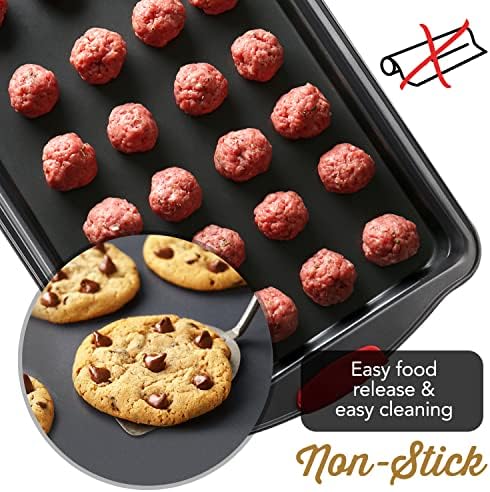 Eatex Baking Sheet Set, 39 Piece Baking Pans Set, Cookie Sheets for Baking