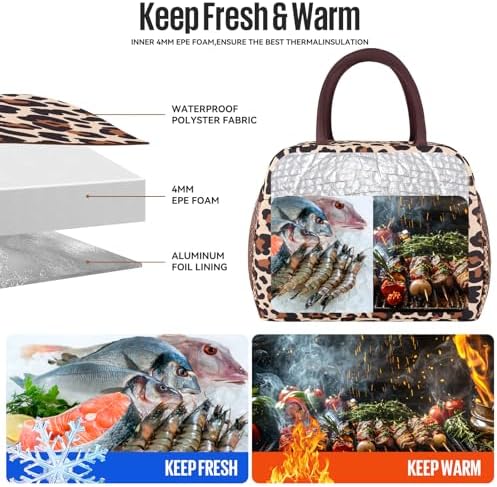 douyadady Lunch Bag&Box Women/Men Insulated&Reusable