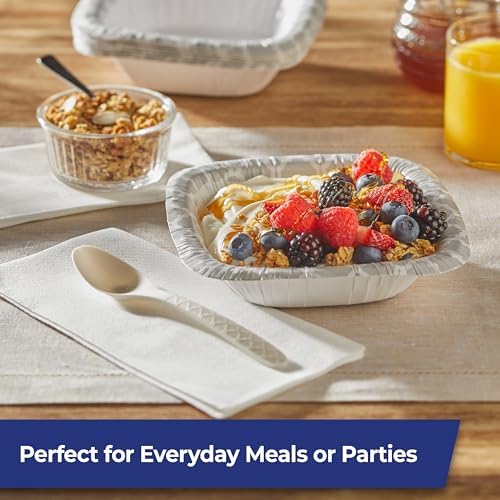 Hefty ECOSAVE Compostable Spoons, 24 Count (Pack of 8)
