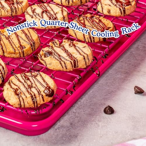 Great Jones Non Stick Wire Cooling Rack (Pepper) – Fits Quarter Sheet