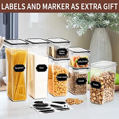 PRAKI Airtight Food Storage Containers Set with Lids - 24 PCS, BPA Free