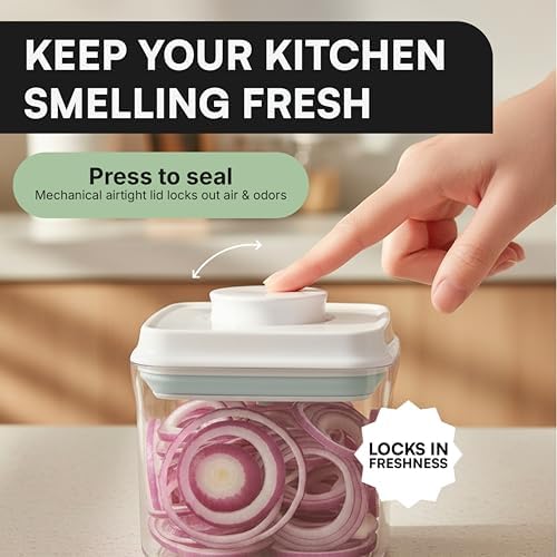Bop Top Airtight Food Storage Containers | Pop-Top Lid | 2 Cups / 16 Oz
