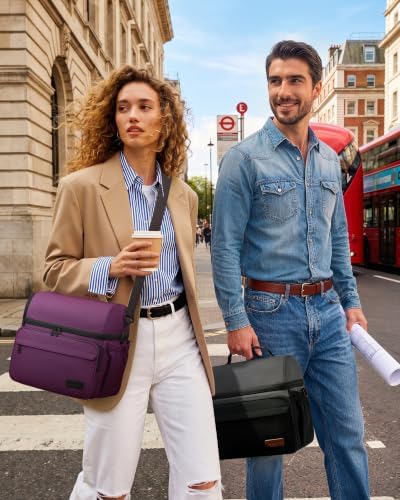 LOVEVOOK Lunch Bag for Men Women, Insulated Lunch Box, Large Cooler Lunbox