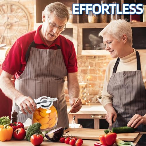 Multi Jar Opener, Bottle Opener for Seniors with Arthritis