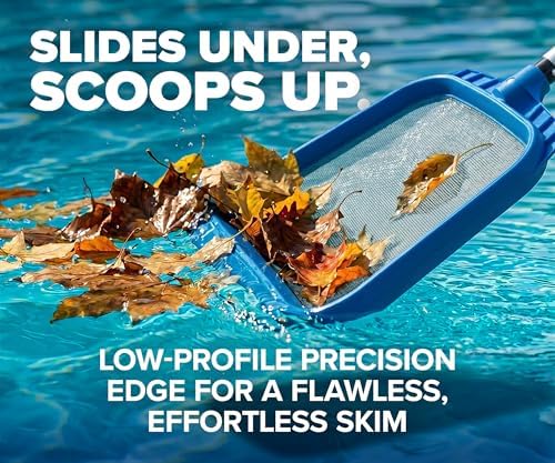 Pool Leaf Skimmer Net Head // Flat Pool Skimmer Net Attachment - 15 Inch