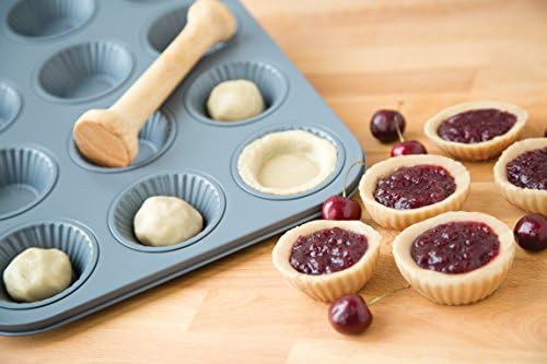 Fox Run Ribbed Tart Pan, 12-Cup, Preferred Non-Stick, 10.5 x 14 x 1 inches