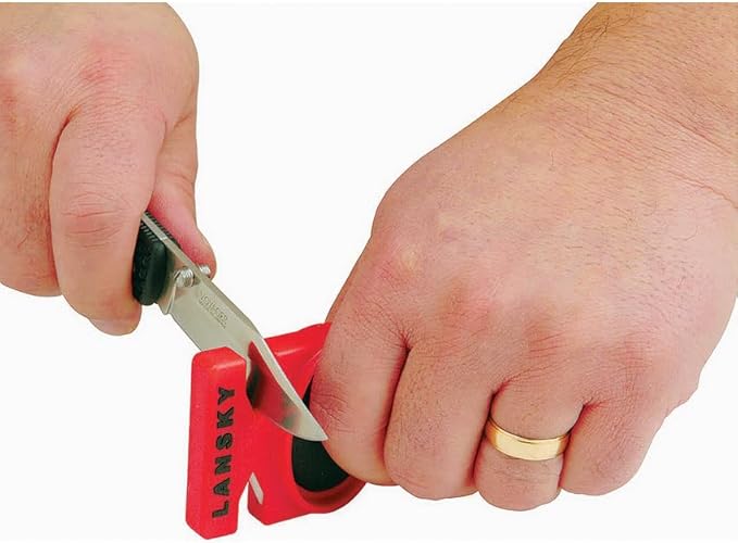 Lansky Quick Fix Pocket Sharpener (colors may vary)