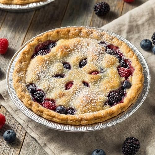 Aluminum Foil 6 inch Baking Pie Pans, 15-Pack