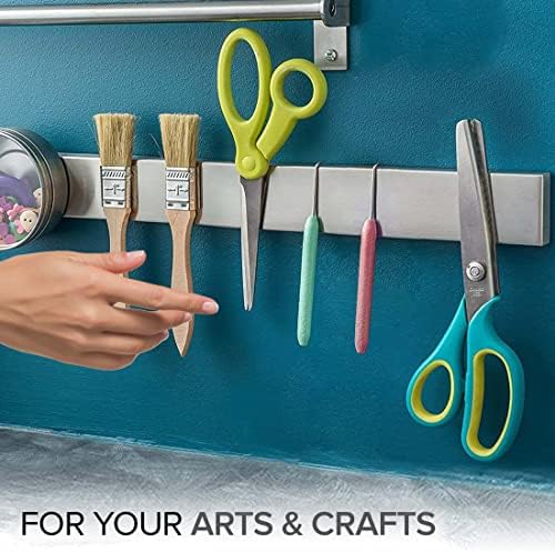 Modern Innovations Magnetic Knife Holder for Wall and Fridge - 18" Knife Magnetic Strip, Magnet Kitchen Knife Holder and Rack, Stainless Steel Magnetic Knife Bar for Kitchen Utensils