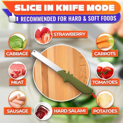 2 in 1 Kitchen Scissors for Food with Cutting Board, Safety Lock