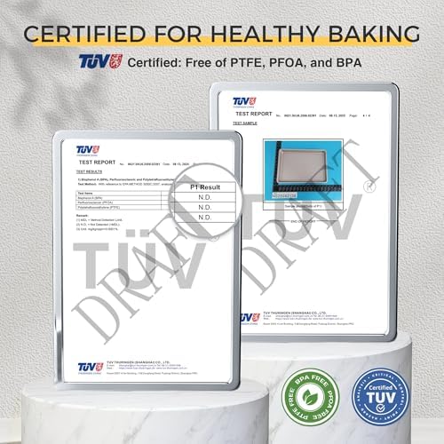 HONGBAKE 3 Pack Nonstick Ceramic Baking Sheet Pan Set for Oven, Non-Toxic Half/Quarter/Jelly Roll Pans with Diamond Texture, 0.8mm Aluminized Steel Cookie Trays for Cooking, Cream