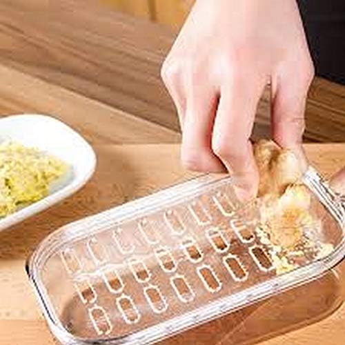JapanBargain, Japanese Plastic Zester Grater – Multi-Purpose Fine Grater for Vegetables, Fruits, Cheese, Garlic, Ginger, Wasabi – BPA-Free, Dishwasher Safe, Made in Japan