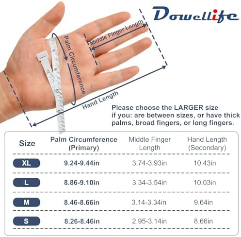 Dowellife Level 5 Cut Resistant Gloves with Silicone Coating, Food Grade Kitchen Knife Safety Gloves, Work Gloves for Chef, Mandoline Oyster Shucking Meat Cutting Wood Carving (Gray Small)