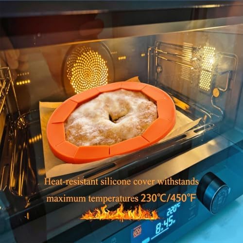 Easily Adjustable Silicone Pie Crust Protector, Fits8-11.5" Pie Crust