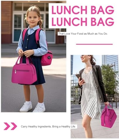 Lunch Bag, Small Insulated Lunch Box for Women