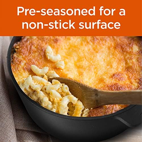 Commercial Chef 2-in-1 5-Qt. Dutch Oven, 10.25-Inch Skillet Lid, CHFL508