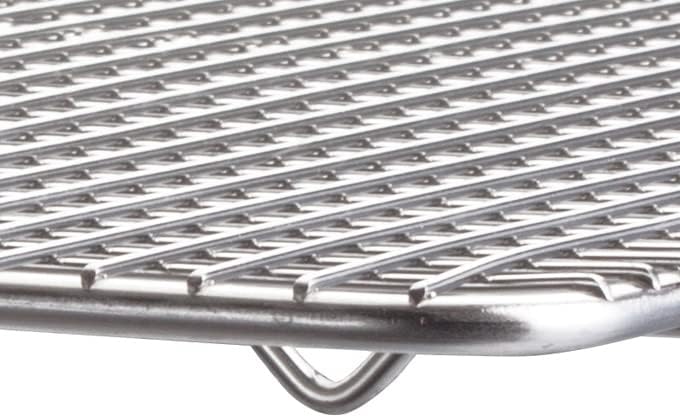 Winco Full Size Steel Pan Grate for Full-size Steam Pan, 10" by 18"