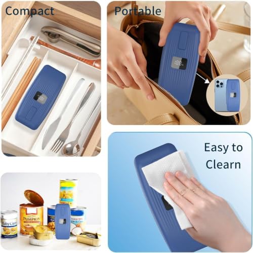 Electric Can Opener with LED Display, Can Opener Electric for Seniors