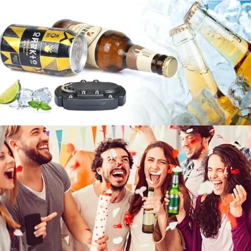 Can Top Cutter Remover with Plastic Safety Sleeve & Bottle Opener for Beer and Soda Cans, Cocktails, DIY Crafts and Planters