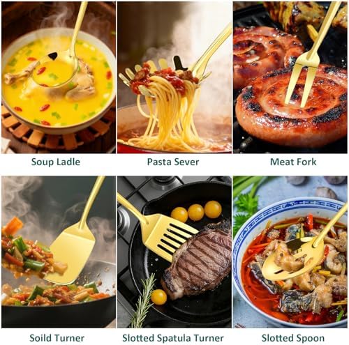 Stainless Steel Kitchen Utensils Set,11pcs Cooking Utensils Set with Holder