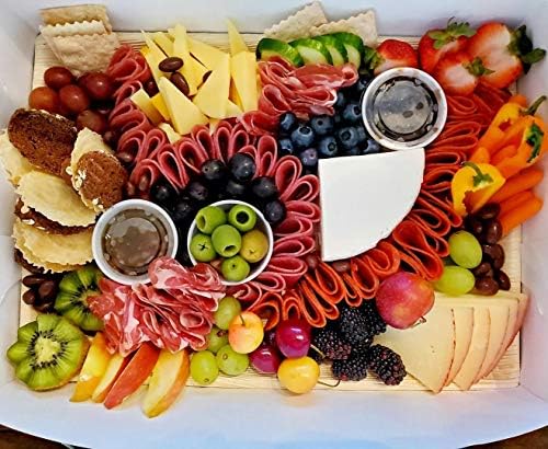 Charity Leaf Disposable Bamboo 14" x 10" Trays (10 Pieces) Bamboo Serving Platters, Disposable Boards, Eco-Friendly Dinnerware For Weddings, Catering, Events