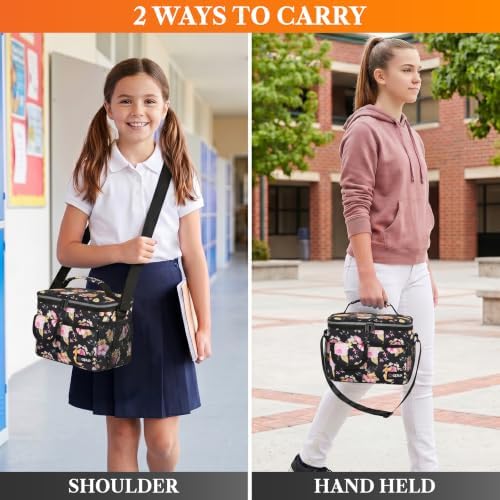 opux Insulated Lunch Box Adult, 14 Can Leakproof Cooler Bag Kid