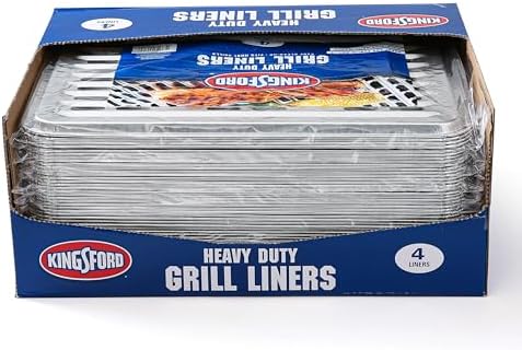 Kingsford Heavy Duty Disposable Grill Liners, 16 x 11.75 Inch, 4 Count