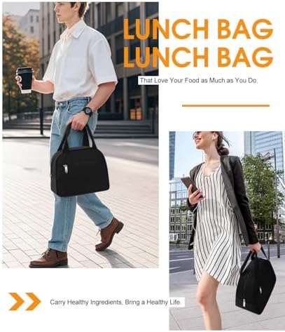 Lunch Bag, Large Insulated Lunch Box for Women Men