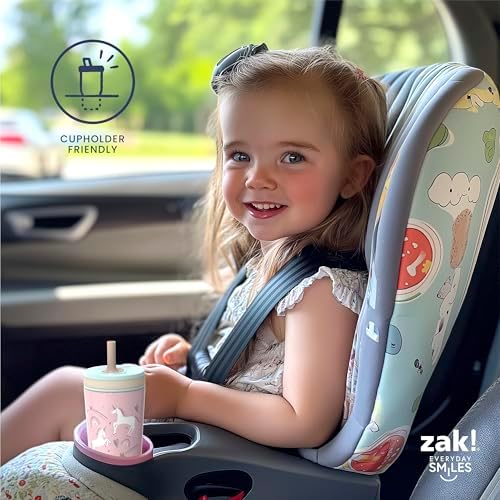 Zak Designs Disney Pixar Toy Story Kelso 12oz Leak-Proof Toddler Straw Cup