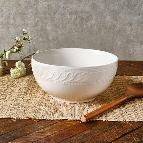 Pfaltzgraff Sylvia Porcelain Vegetable-Bowls, White
