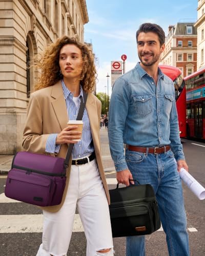 LOVEVOOK Lunch Bag for Men Women, Large Insulated Lunch Box Cooler Lunbox