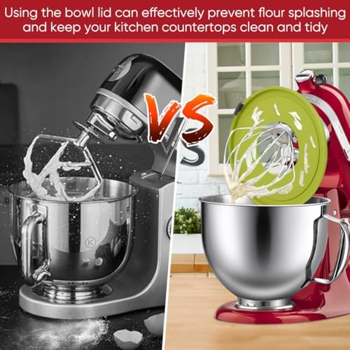 Stainless Bowl Compatible with Kitchenaid Mixer 4.5/5QT