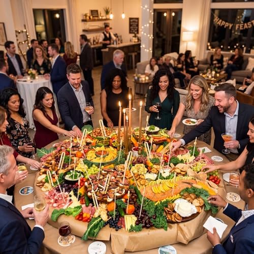 431 Pcs Charcuterie Accessories Set Grazing Table Supplies Including 19 Inch x 98 ft Butcher Paper Roll 4 Style Cocktail Picks Bamboo Tongs Charcuterie Board Buffet for Wedding BBQ Party