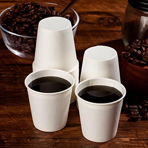 METAPRINT 3000 Pack 3 oz Bathroom Paper Cups for Mouthwash, White
