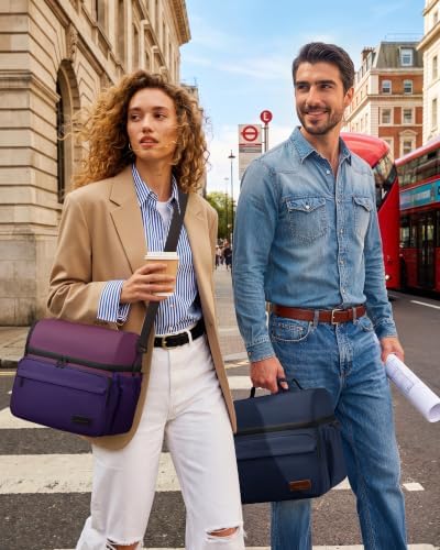 LOVEVOOK Lunch Bag for Men Women, Insulated Lunch Box, Large Cooler Lunbox
