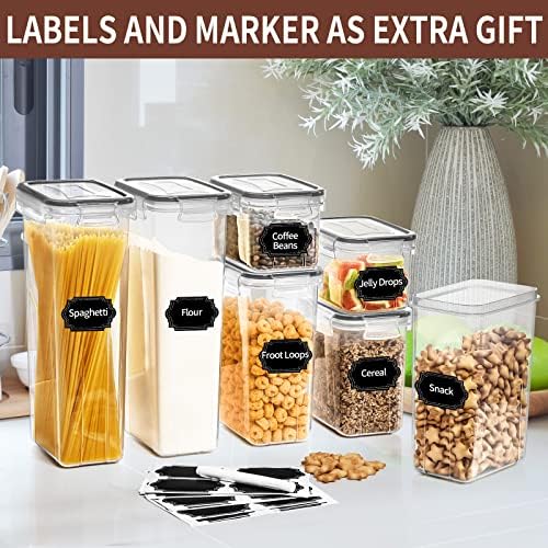 PRAKI Airtight Food Storage Containers Set with Lids - 24 PCS, BPA Free