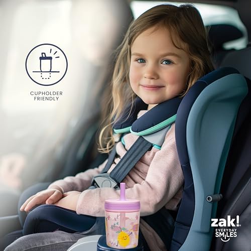 Zak Designs Kelso 15oz Leak-Proof Tumblers Benefiting St. Jude, Flowers