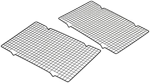 GoodCook Nonstick Steel Wire Cooling Rack, 16" x 10" (Set of 2)