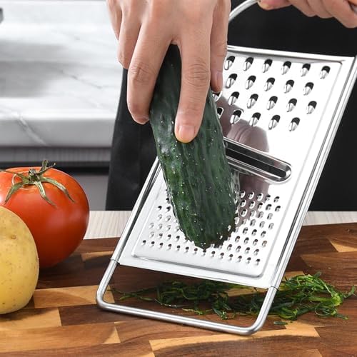 Handheld Cheese Graters for Kitchen,Mini Cheese Zester Grater with Handle