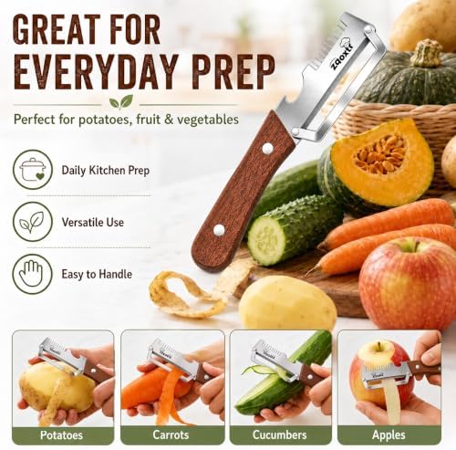 3-in-1 Multifunctional Vegetable Peeler for Kitchen