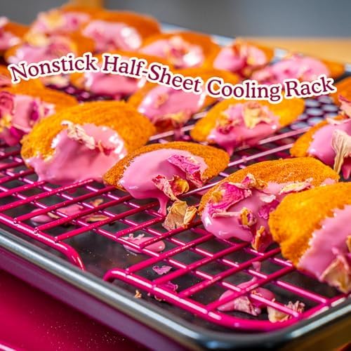 Great Jones Non Stick Wire Cooling Rack (Pepper) – Fits Half Sheet
