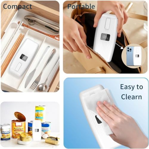 Electric Can Opener with LED Display, Can Opener Electric for Seniors
