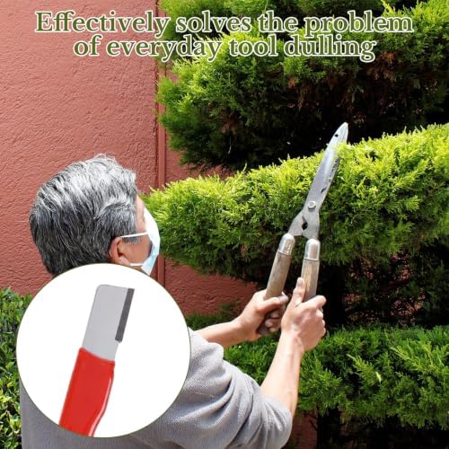 Garden Tool Pruning Shear Blade Sharpener, Kitchen Knife Sharpener